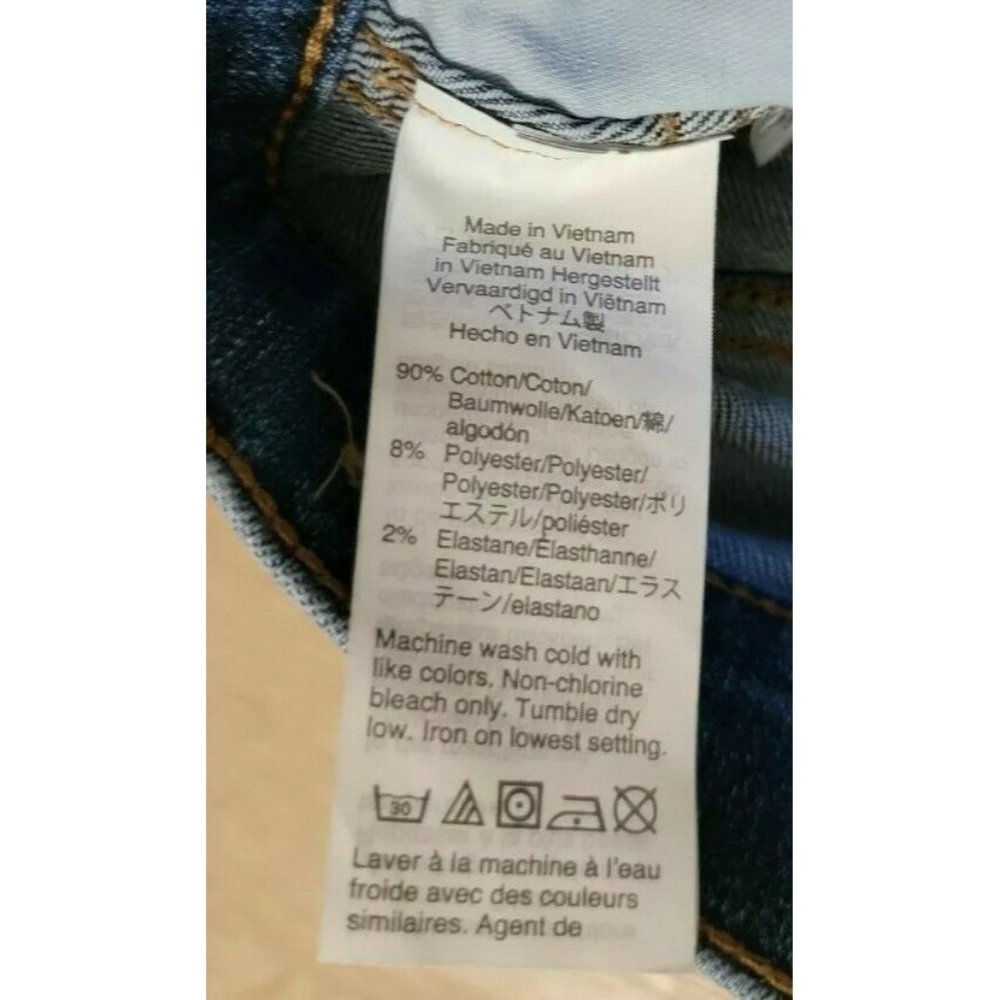 Madewell Womens Jeans Size 31 Stovepipe High Rise Straight Blue - Picture 4 of 4